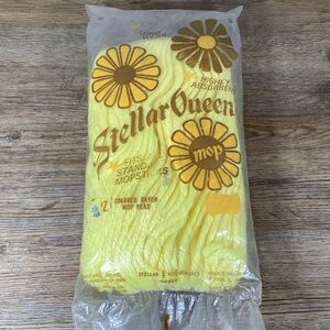 NOS Vintage Stellar Queen Rayon Mop Head